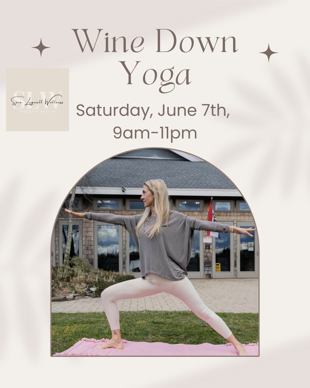 Wine Down Yoga - Saturday, June 7th, 9am-11am