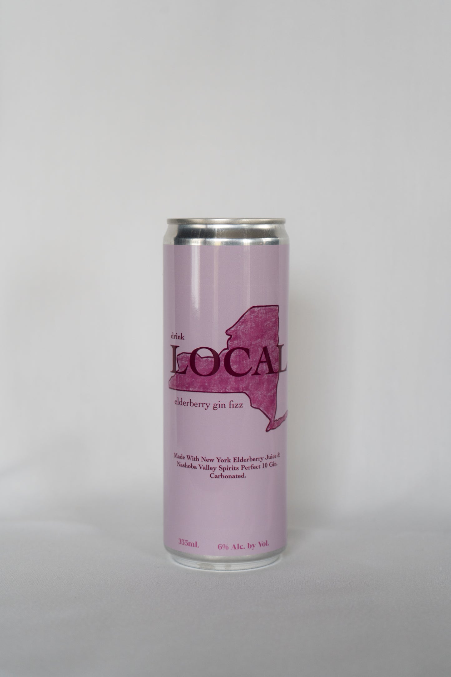 Local Elderberry Gin Fizz - 355 ml (Can)