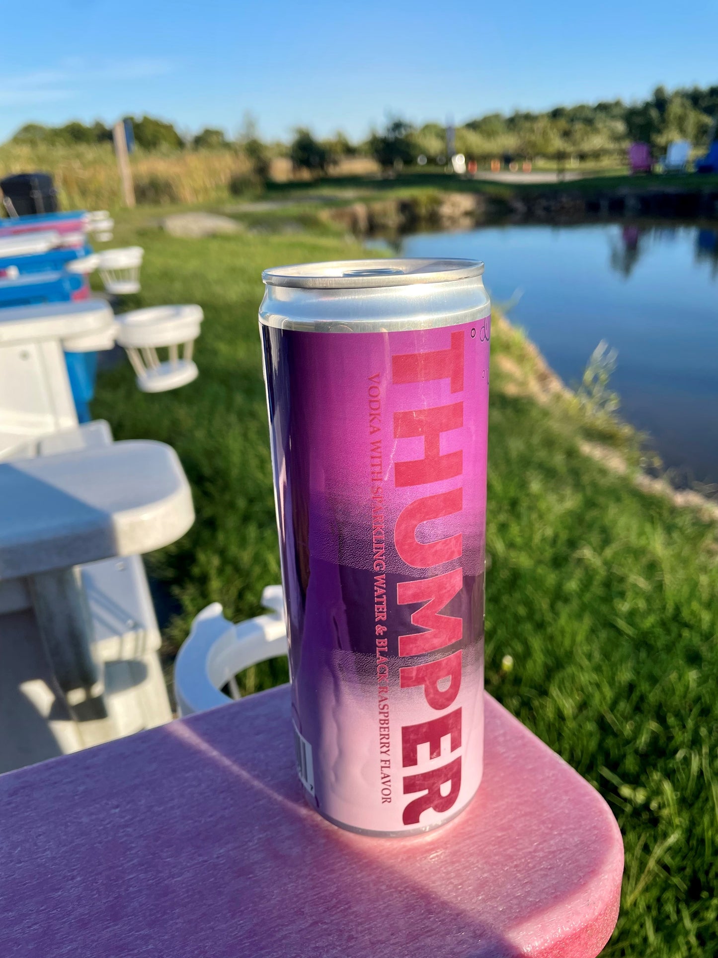 Thumper Black Raspberry Hard Seltzer
