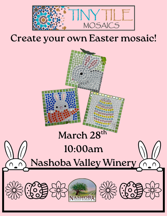 Easter Mosaic Workshop  - Saturday, March 28th, 10am