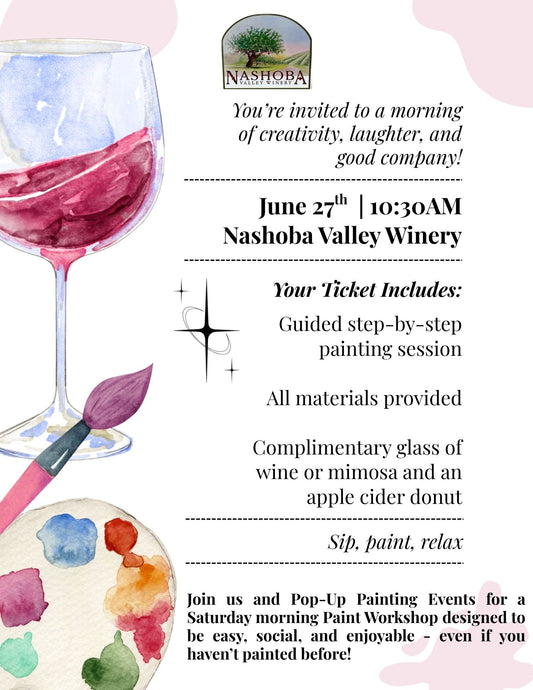 Paint Workshop with Pop-Up Painting - Saturday, June 27th, 10:30AM