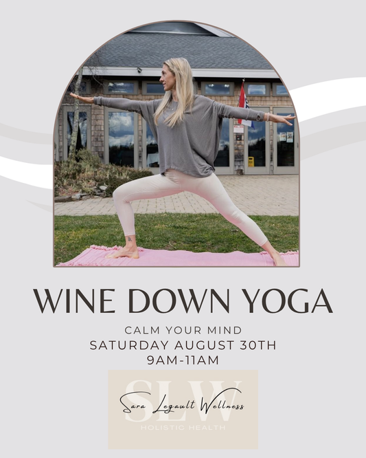 Wine Down Yoga  - Saturday, August 30th, 9am-11am