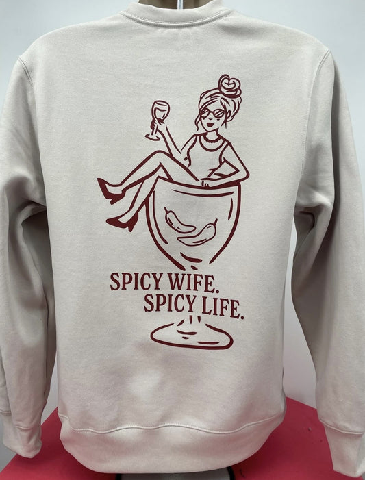 Spicy Wifey Crewneck