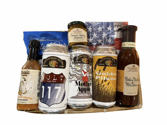 Brews and BBQ Basket